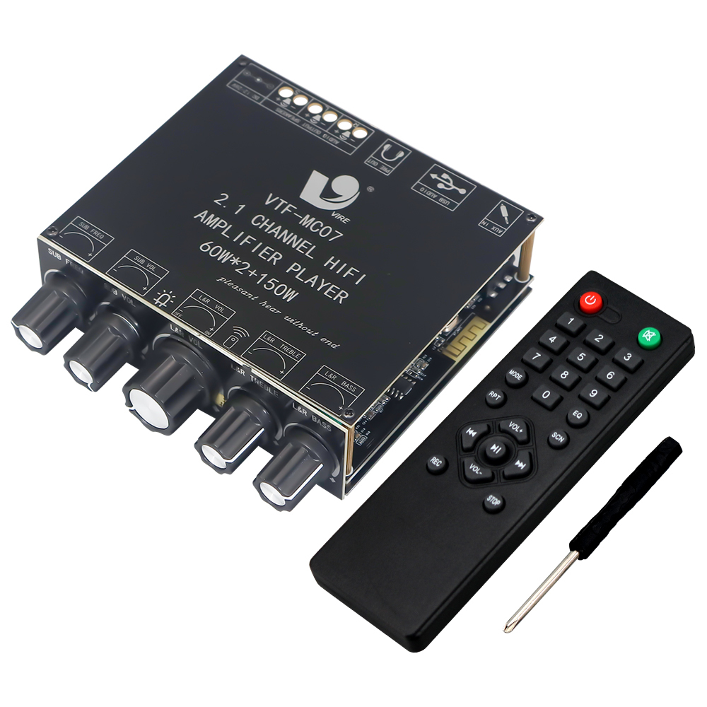 Mini Amplificador HiFi 2.1