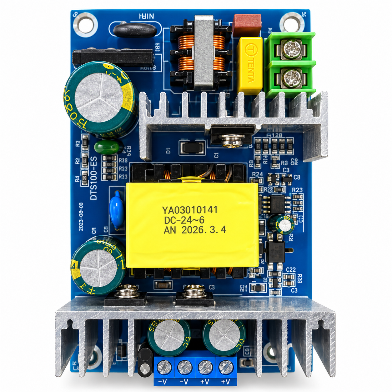 Fuente Conmutada para Amplificador 24V-6A Dual