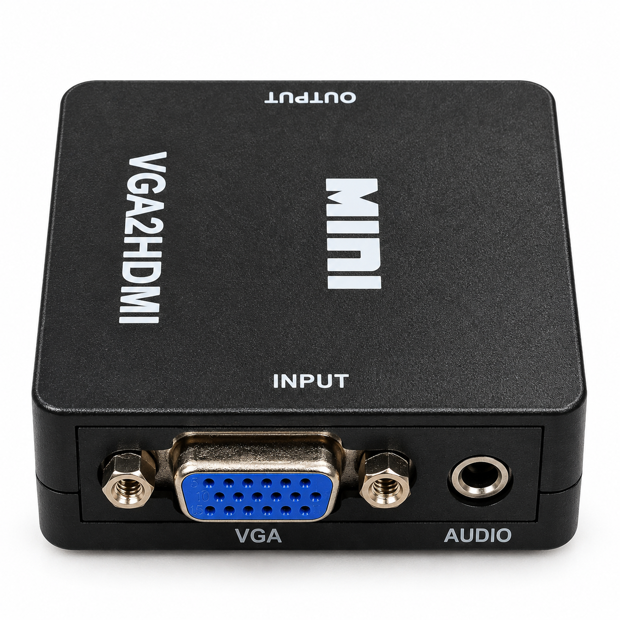 Adaptador VGA a HDMI con Audio Plug 3.5mm (caja) - Imagen 2