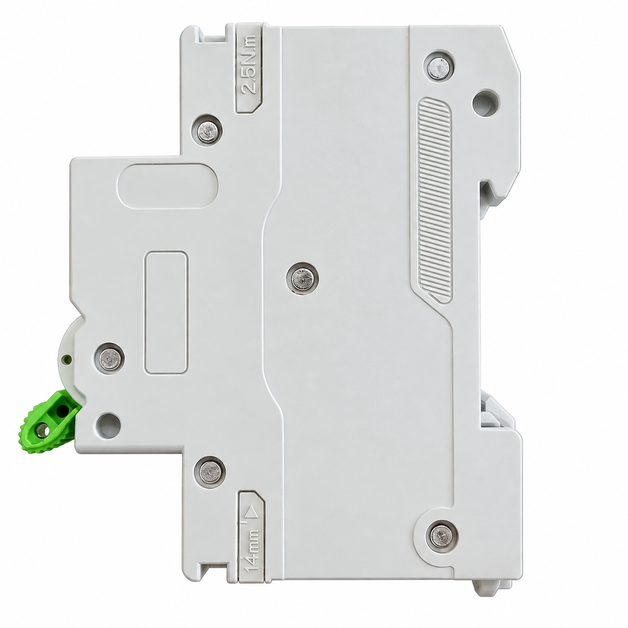 Breaker RCBO 32A 2 Polos 30mA Curva C 110–230V - Imagen 3