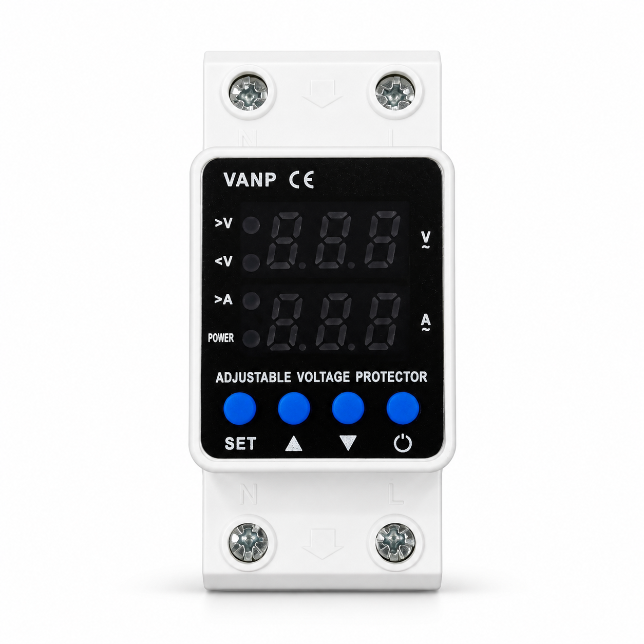 Protector de Voltaje Digital Regulable VANP 40A - Imagen 3